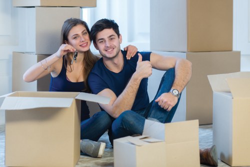 Removal team planning a residential move in Wandsworth