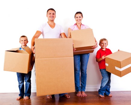 House movers handling a residential move in Wandsworth