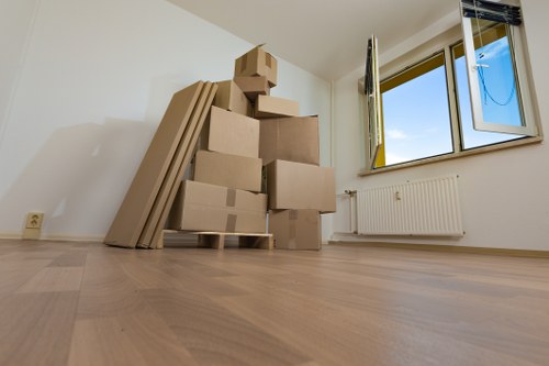 Local house removal service supporting a family move