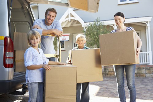 Careful handling of household furniture during a Wandsworth move