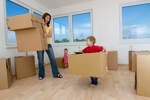 Packing and loading support for a house move in Wandsworth